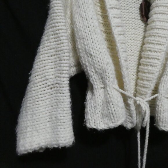 525 AMERICA | small | Knit Tie Waist Cardigan - Picture 6 of 14
